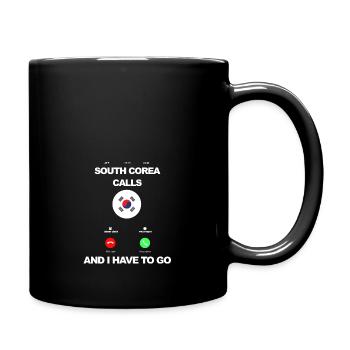 La Corée du Sud appelle et je dois y aller - Mug uni - noir - Droite