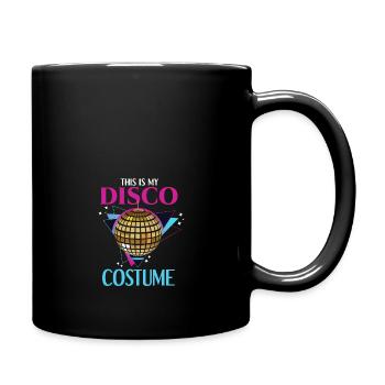 This is my disco costume - Full Colour Mug - black - Right