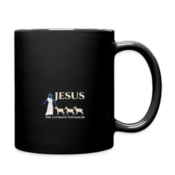 Cool Jesus Christ Religions Design - Mug uni - noir - Droite