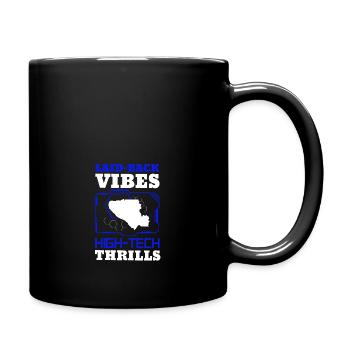 Santa Clara San Francisco Usa Design - Tasse einfarbig - Schwarz - Rechts