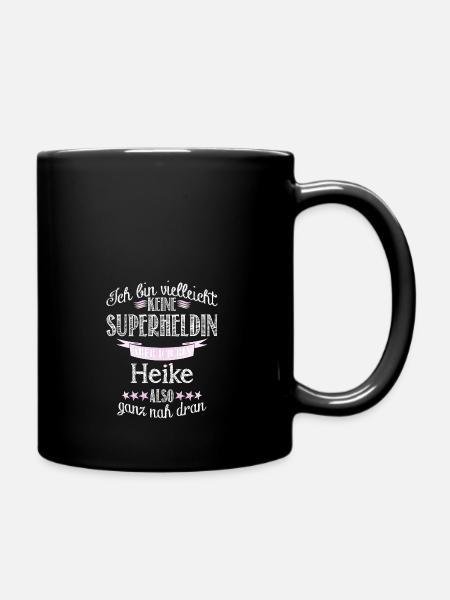 heike - Tasse einfarbig - Schwarz