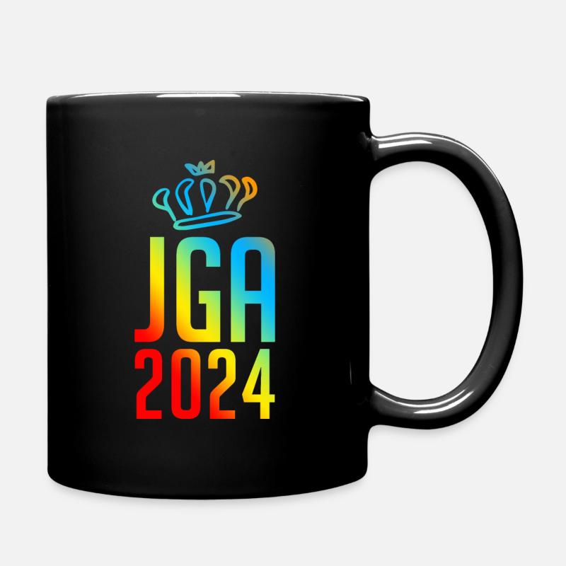 Jga 2024 Junggesellenabschied - Tasse einfarbig - Schwarz