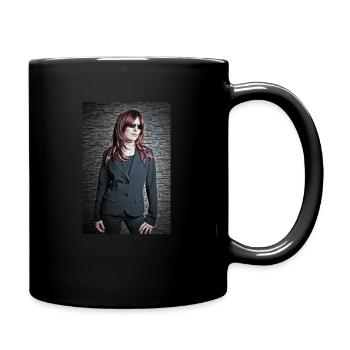 Secret Agent - Tasse einfarbig - Schwarz - Rechts