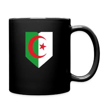 Blason Algérie 2022 - Mug uni - noir - Droite