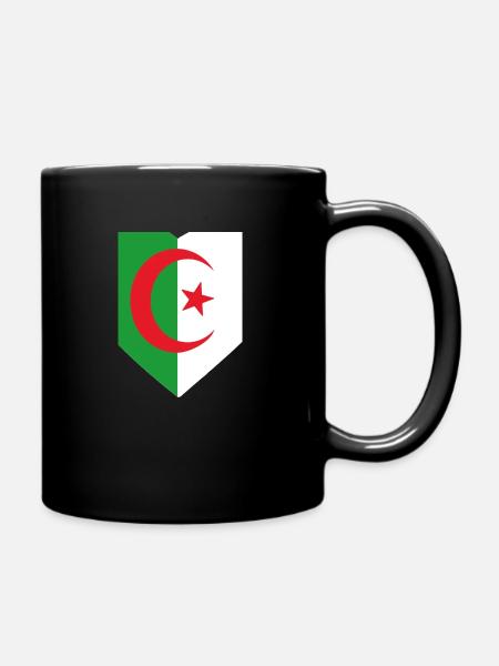 Blason Algérie 2022 - Mug uni - noir