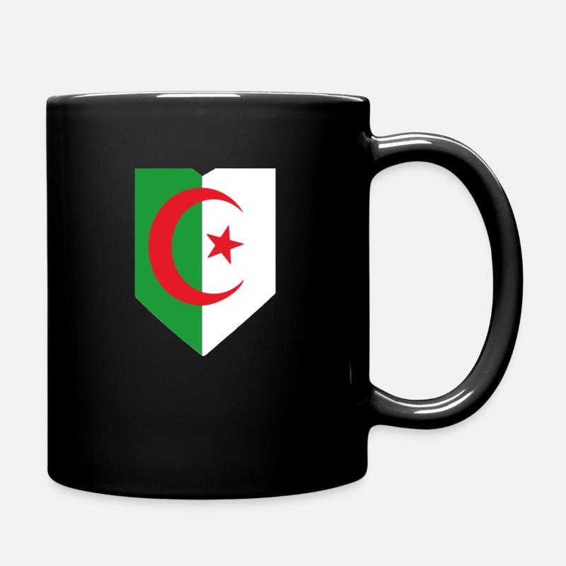 Blason Algérie 2022 - Mug uni - noir
