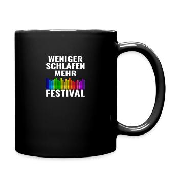Festival - Tasse einfarbig - Schwarz - Rechts