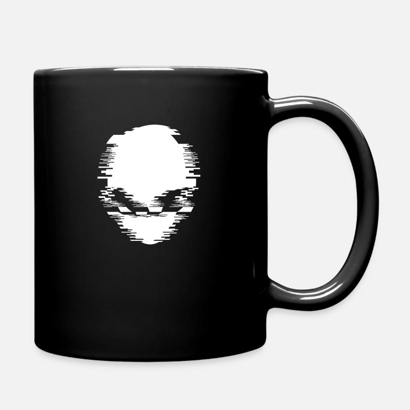 Außerirdischer außerirdischer Besucher - Tasse einfarbig - Schwarz