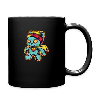 Horreur effrayante ours Halloween Super Scare - Mug uni - noir - Droite