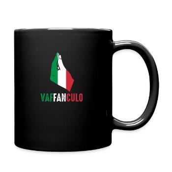 Italy Italian Vaffanculo - Full Colour Mug - black - Right