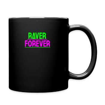 Raver forever - Full Colour Mug - black - Right
