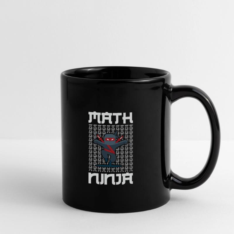 Professeur de maths Math Ninja Mug uni