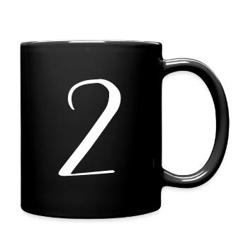 2 - Mug uni - noir - Droite