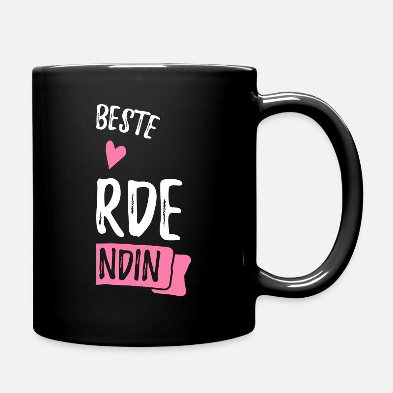 Beste Freundin Pferde Reiten Freundschaft Geschenk - Tasse einfarbig - Schwarz