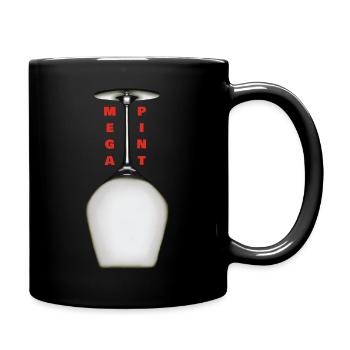 Megapint - Full Colour Mug - black - Right