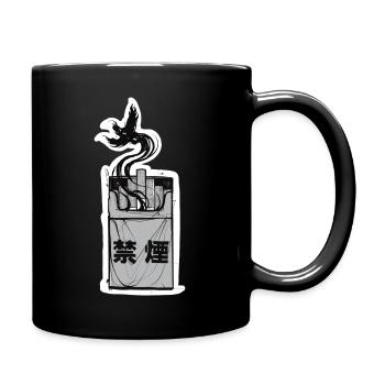 no smoking - Mug uni - noir - Droite