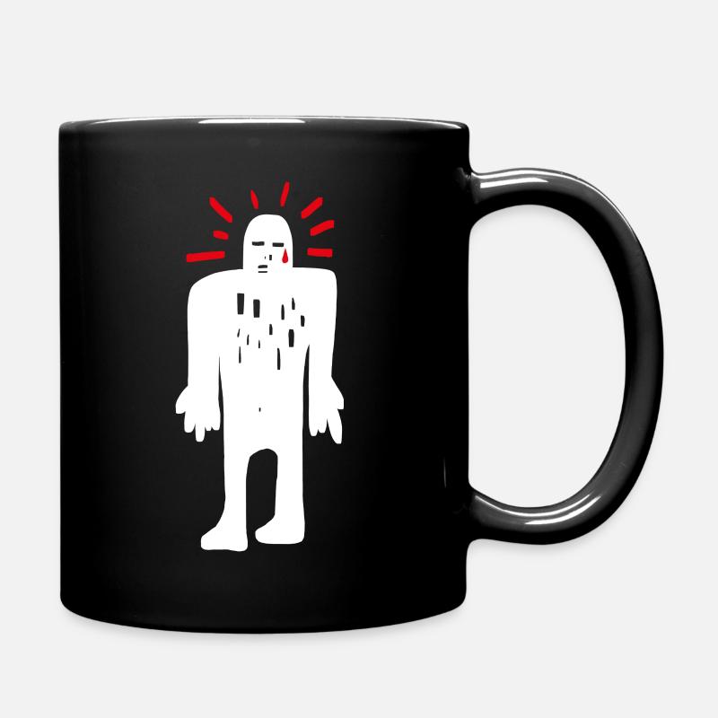 Illustration du yéti - Mug uni - noir
