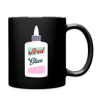 Streetglue / Superglue pour la rue - Mug uni - noir - Droite