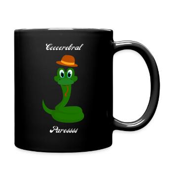 Ccccerebral Paressss - Full Colour Mug - black - Right