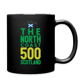 nc 500 scotland survived - Full Colour Mug - black - Right