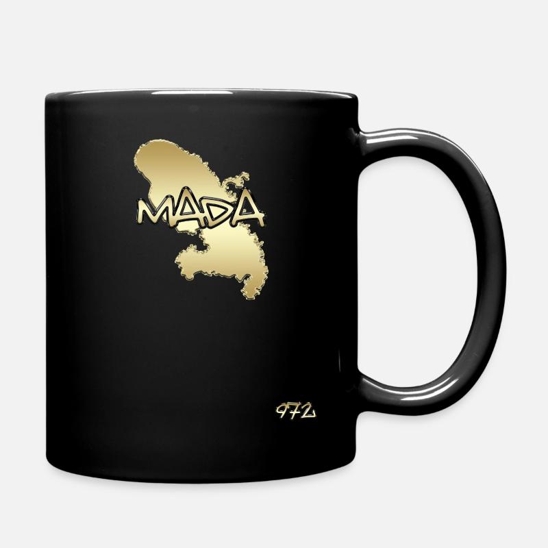 Mada Carte De La Martinique 972 Caraïbes Antilles - Mug uni - noir