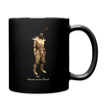 Mage Tank - Tasse einfarbig - Schwarz - Rechts