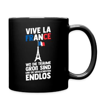 French French France - Full Colour Mug - black - Right