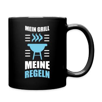 My Grill My Rules - Full Colour Mug - black - Right