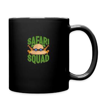 Safari Squad Africa Safari Holiday - Full Colour Mug - black - Right