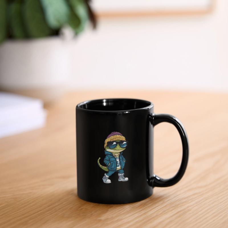 Lizard Cool Comic Full Colour Mug