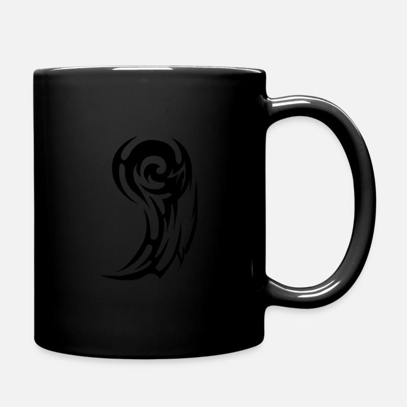 tribal - Tasse einfarbig - Schwarz
