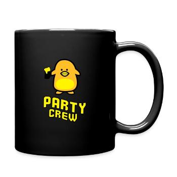 party crew - Full Colour Mug - black - Right