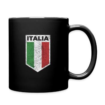 Maillot Italia Italia - Mug uni - noir - Droite