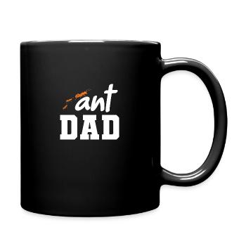 Ameisen Ameise Insekten Vintage Ants Sprüche - Tasse einfarbig - Schwarz - Rechts