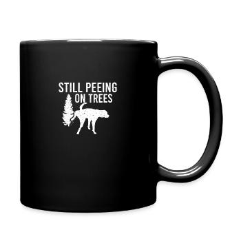Hundetrainer Hundetraining Hundeschule - Tasse einfarbig - Schwarz - Rechts