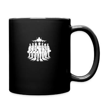 Air Force Pilots Cool Airplane Portrait - Full Colour Mug - black - Right