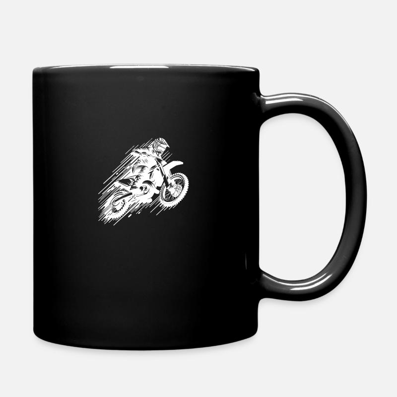 Motorsport Jumping Hobby Machine tout-terrain - Mug uni - noir