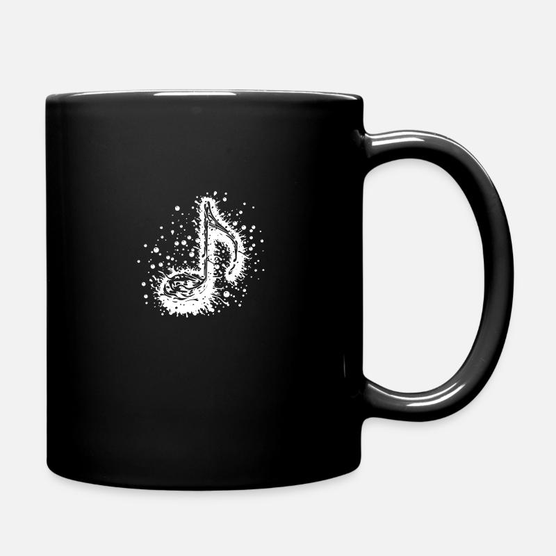 Partition de musique Tattoo Splash - Mug uni - noir