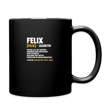 Felix - Full Colour Mug - black - Right