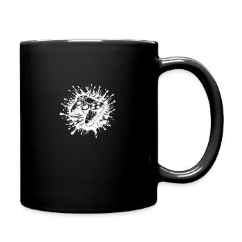 Controller Splash & Play – stylisch gezockt - Tasse einfarbig - Schwarz - Rechts