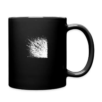 Abstract Splash Explosion When Ink Party - Full Colour Mug - black - Right