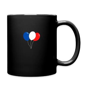 Bleu - Blanc - Rouge - Mug uni - noir - Droite