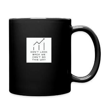 Don't look back - Full Colour Mug - black - Right