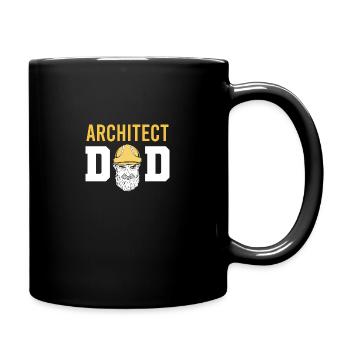 Architektur Architekt Vintage Architectural Spruch - Tasse einfarbig - Schwarz - Rechts