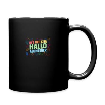 Garderie Sortant de l’école Inscription Écolier - Mug uni - noir - Droite