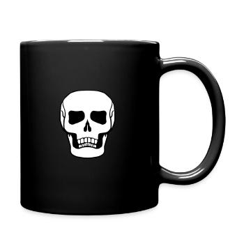 choix de couleur libre de crâne - Mug uni - noir - Droite