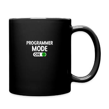 Programmierer Programmierung Informatik Computer - Tasse einfarbig - Schwarz - Rechts