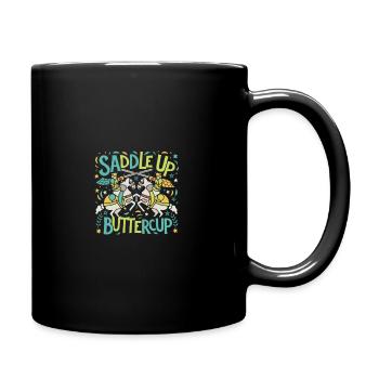 Ritterritter Mittelalterliche Renaissance-rüstung - Tasse einfarbig - Schwarz - Rechts