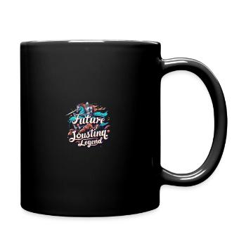 Ritterritter Mittelalterliche Renaissance-rüstung - Tasse einfarbig - Schwarz - Rechts