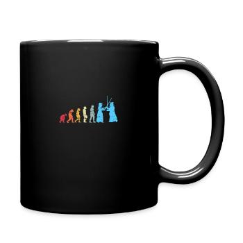 Kendo – Martial Art Vintage Combat Sprüche - Tasse einfarbig - Schwarz - Rechts